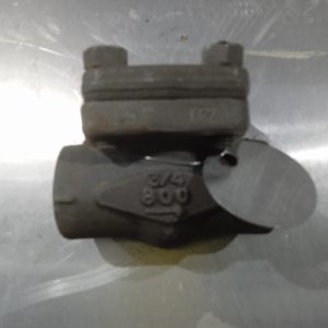 3/4" обратный клапан; поворотный; API 800; раструбный шов