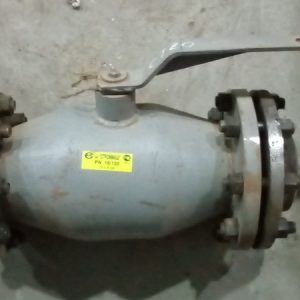 Кран шаровой Ду100 Ру16 10с9пм с КОФ (ЗАО "СТРОММАШ")