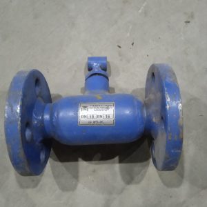 Кран шаровой ДУ15 РУ16 09Г2С фланцевый
