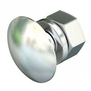 Болт с плоской головкой M10x25-8.8 ZnNi (упак. 10 шт.)