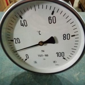 Термометр ТБП160/200 Н/Р-(0-100) С-1,5-Н-ГНТМ-20х1,5