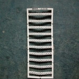 Маркировка WAGO 248-504 (1 пластина 10 полос)