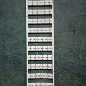 Маркировка WAGO 793-504 (1 пластина 10 полос)