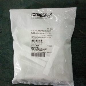 Маркировка чистая для UT4 ZB6/WH-100 Phoenix Contact 50 60 93 5 (упак. 100 шт.)