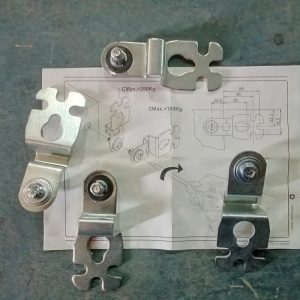 Проушины для крепления к стене шкафов SAREL SAR51206 (4 шт.)