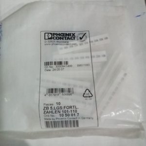 Маркировка Phoenix Contact ZB5.LGS:FORTL.ZAHLEN101-110 1050017 (упак. 10 шт.)