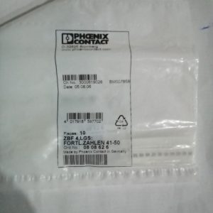 Маркировка Phoenix Contact ZBF4.LGS:FORTL.ZAHLEN41-50 0808626 (упак. 10 шт.)
