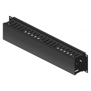 Кабельный организатор Conteg DP-VP-K03 для 19" 2U односторонний, пластиковый канал 80x60 мм