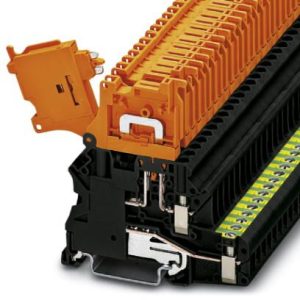 Клемма с рычажными размыкателями UT 4-PE/HEDI Phoenix contact 3074004