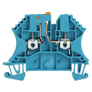 Измерительная клемма с размыкателем WTR 2.5 BL, винтовое соединение 2.5 мм.кв, 500 V, 24 A, поворотный Weidmuller 8731640000
