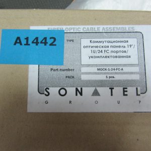 Коммутационная оптическая панель 19''/1U/24 fc SONATEL MOCK-1-24-FC-A