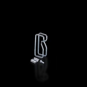 Кабельный органайзер 80x40 mm хром. Rittal DK 7112.000 (упак. 10 шт.)