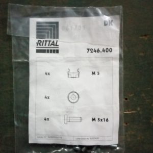 Комплект крепления для адаптера 3U RITTAL DK 7246.400 (компл. 4 шт.)