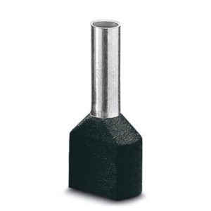 Кабельный наконечник сдвоенный, черный, AHI-TWIN 2x1,5BK, LappKabel 61802020 (упак. 500 шт.)
