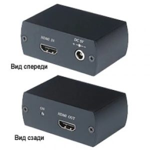 Усилитель HDMI-сигнала (удлинитель) SC&T HR01-2