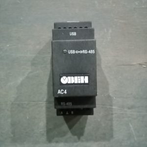 Преобразователь интерфейсов RS-485 <-> USB c гальванической изоляцией ОВЕН АС4 (б/у)