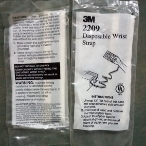 Одноразовый ремешок для антистатического контроля 3M 2209 Disposable Wrist Strap