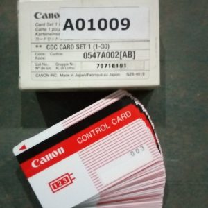 Карты доступа для МФУ CANON 0547A002 AB (CDC Card Set 1 (1 - 30) (упак. 28 шт.)