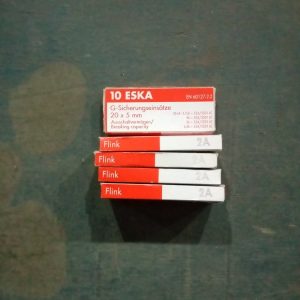 Предохранитель (плавкая вставка) Eska EN60127-2-2 5х20 2A (упак. 10 шт.)
