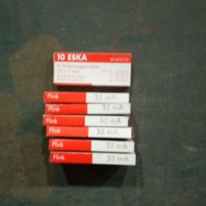 Предохранитель (плавкая вставка) Eska EN60127-2-2 5х20 32 mA (упак. 10 шт.)