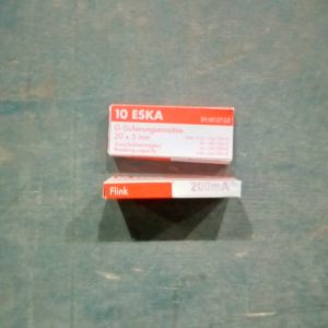 Предохранитель (плавкая вставка) Eska EN60127-2-2 5х20 200 mA (упак. 10 шт.)