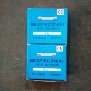 Предохранитель (плавкая вставка) KEMOT BEZ2000-3CE 5х20 3A (упак. 100 шт.)