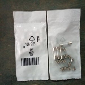Предохранитель (плавкая вставка) Littelfuse 416-203 5х20 160 mA (упак. 10 шт.)