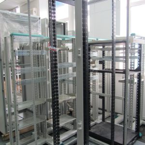 Корпус (рама) для систем распределения и автоматизации RITTAL 2180х1000х800 мм (ВхШхГ) с направляющими (б/у)