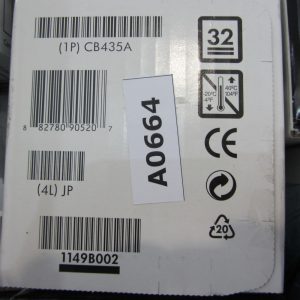 Картридж черный НР CB435A