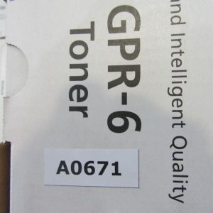 Картридж черный CANON GPR 6