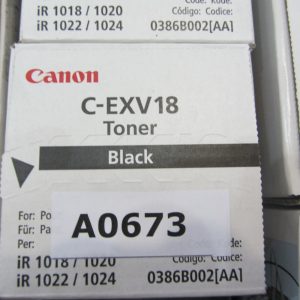 Картридж черный CANON C-EXV18