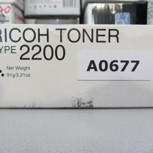 Тонер черный RICOH 2200 (91 гр.)