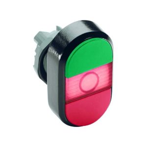 Кнопка двойная MPD4-11R с красной линзой тип START/STOP ABB 1SFA611133R1101