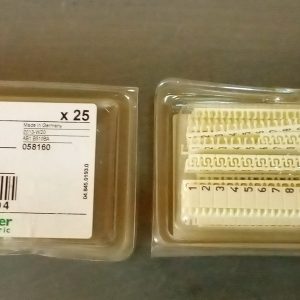 Лента маркировки для клеммников шириной 5 мм, цифры 1...10 Schneider Electric AB1B510 (упак. 25 шт.)