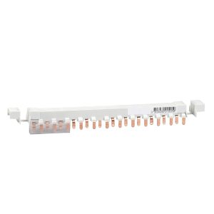Шинка гребенчатая разрезаемая 1П+H (NL1NL2NL3…(шаг 9 мм)) 24 мод., 18 мм 80А, Schneider Electric 21507