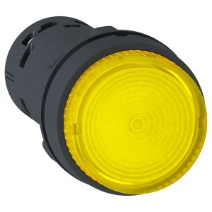 Кнопка 22 мм, 2НО, желтая с подсветкой Schneider Electric XB7-EW3 B1P