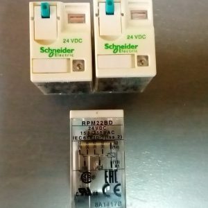 Реле 2 со светодиодом 24В постоянного тока Schneider Electric RРM22BD