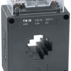 Трансфоматор тока ТТИ-30 250/5А 5ВА класс 0,5 р IEK ITT20-2-05-0250