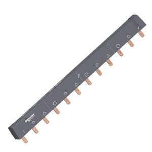 Шинка гребенчатая 3P (L1L2L3…) 12 мод.18мм 100А разрезаемая Acti 9 Schneider Electric A9XPH312