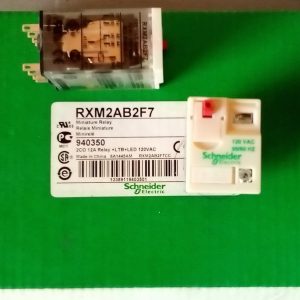 Реле2 со светодиодом 120В переменного тока Schneider Electric RXM2AB2F7